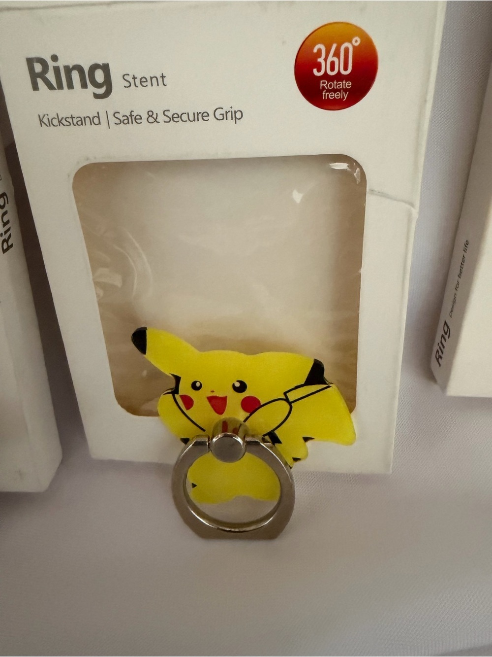 RING Pokémon Yellow Pikachu Phone Ring